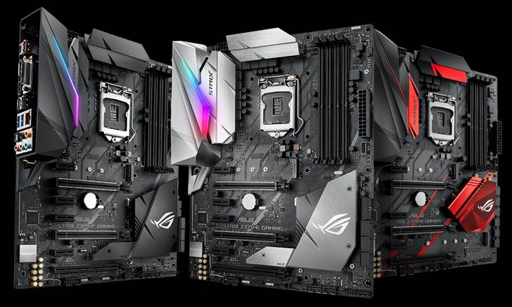 ASUS Republic of Gamers Launches Maximus X and Strix Z370 Series Motherboards