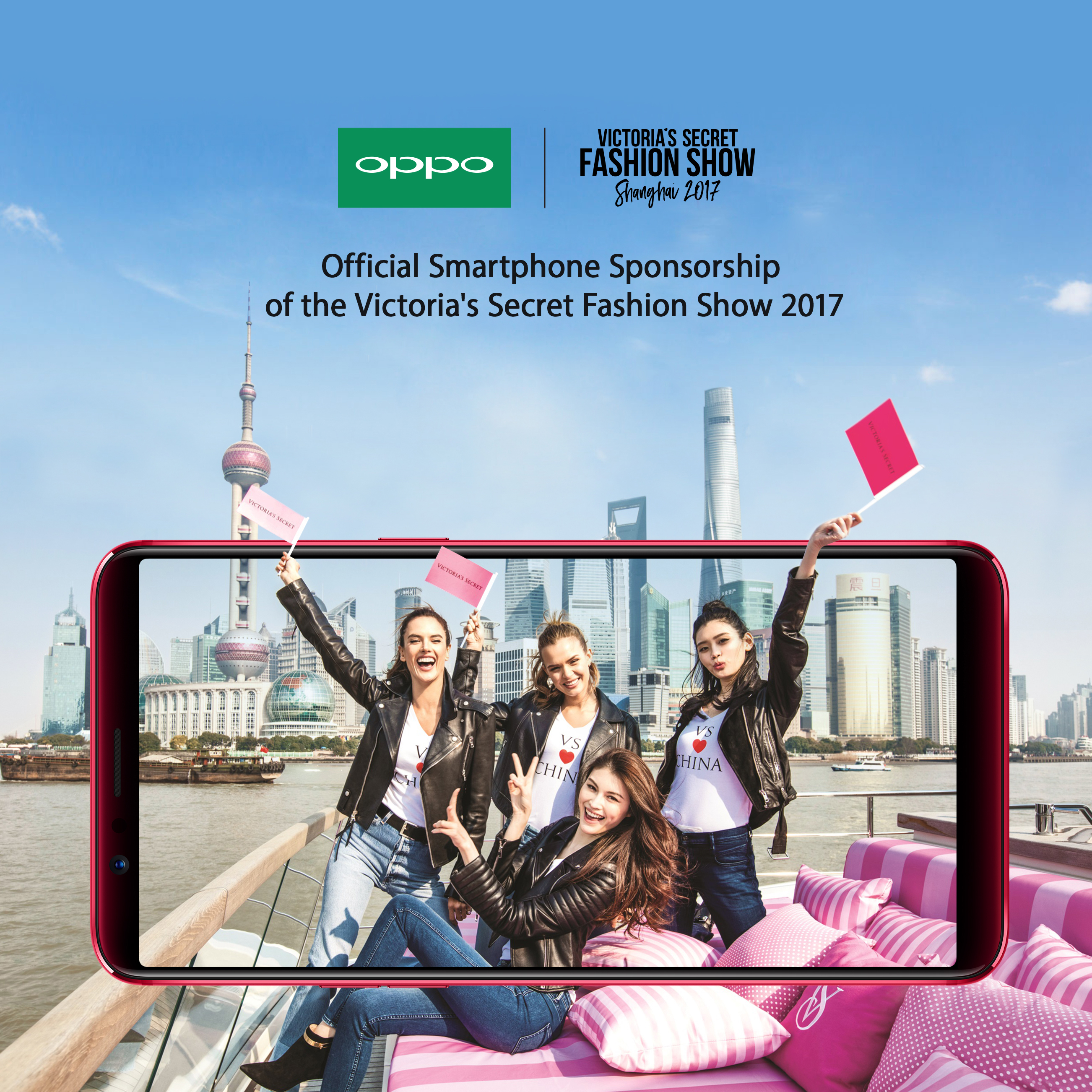 OPPO Officially Announces Partnership with Victoria’s Secret Fashion Show 2017