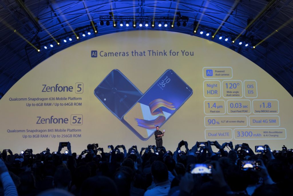 ASUS Global Marketing Head, Marcel Campus, introduces new ZenFone 5 – an intelligent phone with an all-Artificial Intelligence features.