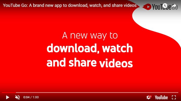 YouTube Launches YouTubeGo App