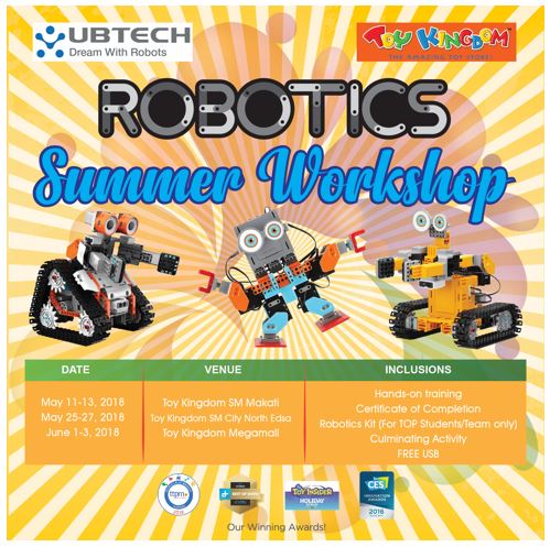 UBTECH ROBOTICS SUMMER WORKSHOP