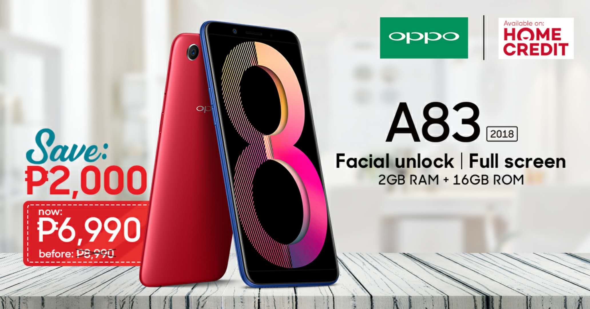 OPPO A83 now more competitive at PHP 6,990