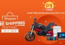 Shopee Raffles off a Motorcycle for only ₱1