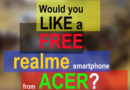 ACER partners with realme for a white Christmas