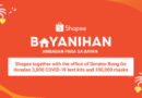 Shopee donates 3000 test kits and 100000 masks as part of Shopee Bayanihan’s initiative