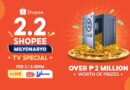 Win Over ₱2M Worth of Prizes during Shopee’s 2.2 TV Special