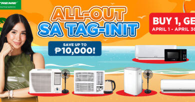 Shop and save up to P10,000 at XTREME Appliances Concept Stores this summer!