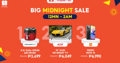 Get brand new smart phones, home appliances, travel and everyday essentials deals during the Shopee 5.5 Brands Festival