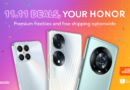 HONOR joins Lazada and Shopee 11.11 Sale!