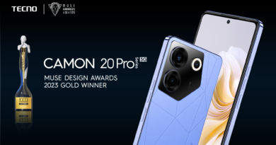 TECNO’s iconic CAMON 20 Pro Series receives Gold Award at the prestigious MUSE Design Awards 2023