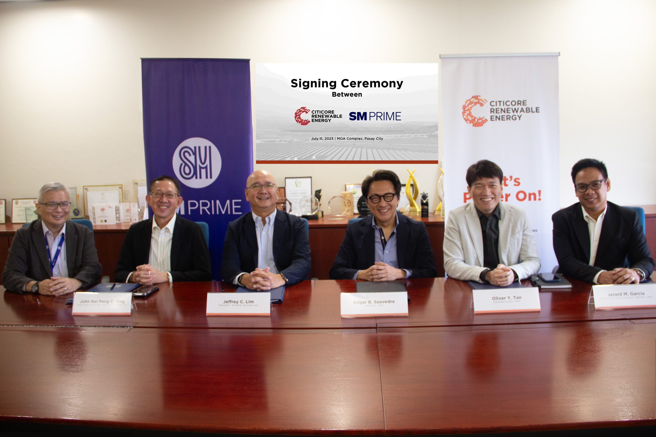 SM Prime and Citicore Partner to Champion Renewable Energy
