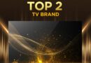 TCL Secures Top 2 TV Brand Spot Globally
