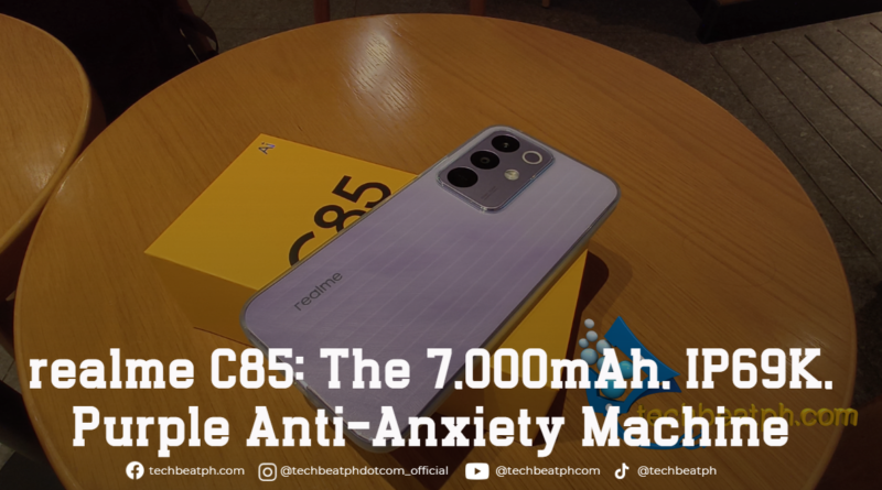 realme C85: The 7000 mAh, IP69K, Purple Anti-Anxiety Machine