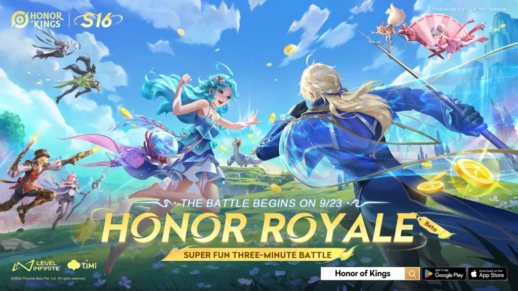 Honor of Kings update promotional key visual