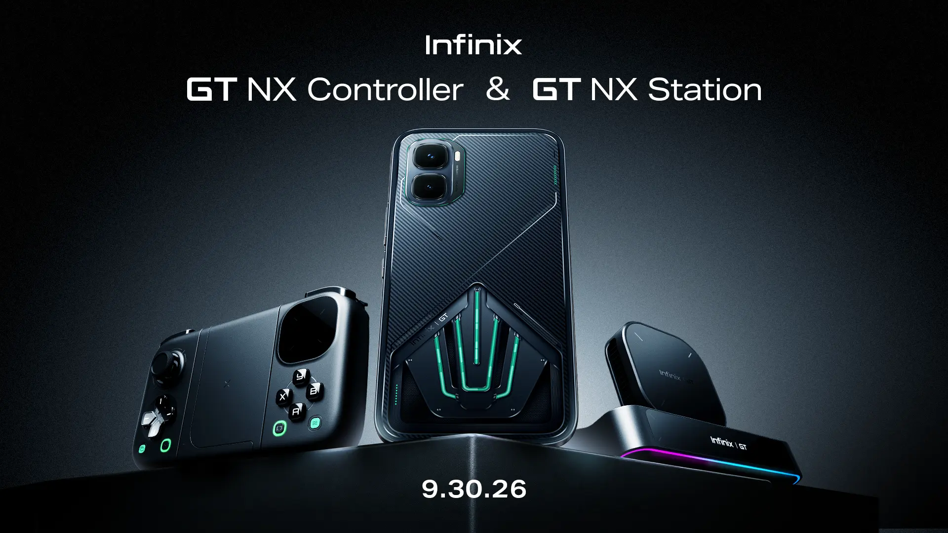 Infinix GT NX Controller and GT NX Station launch image