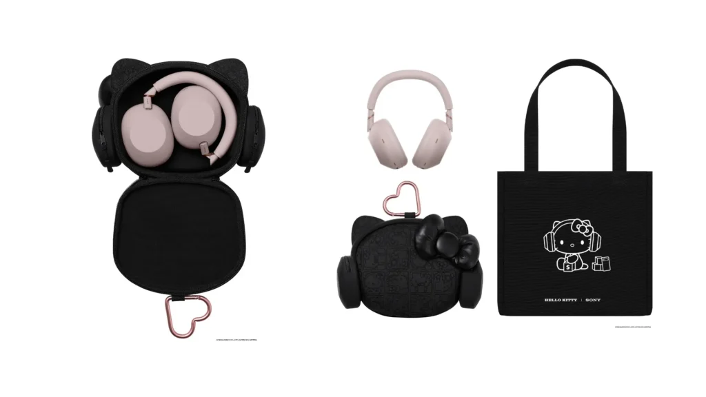 Sony Hello Kitty collaboration promotional key visual