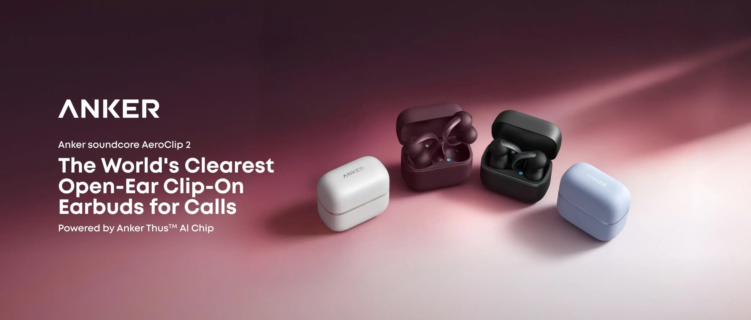 Anker soundcore AeroClip 2 promotional key visual