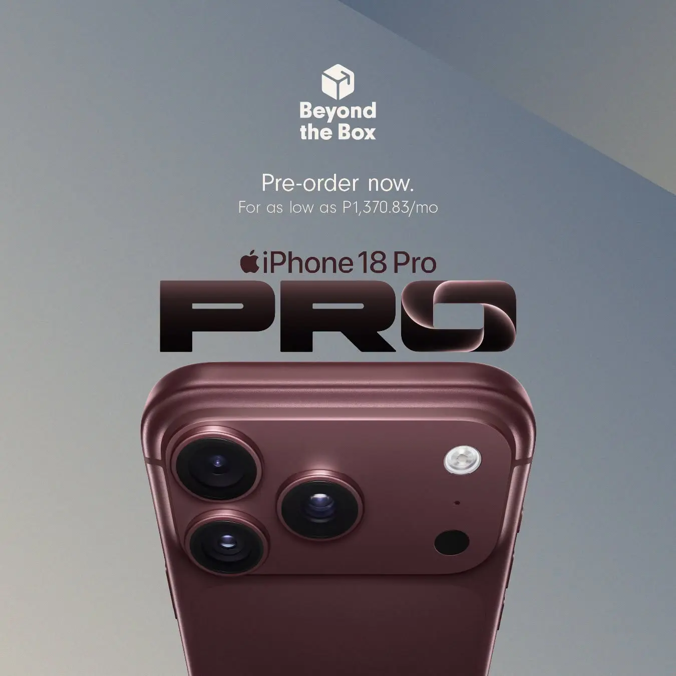 iPhone 18 Pro pre-orders promotional key visual
