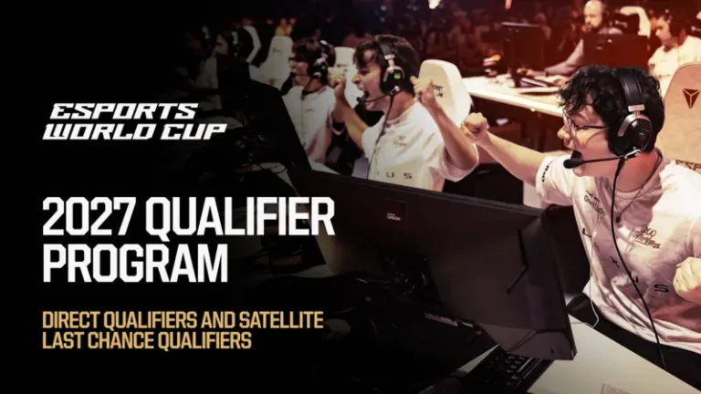 2027 EWC Qualifier Program promotional key visual