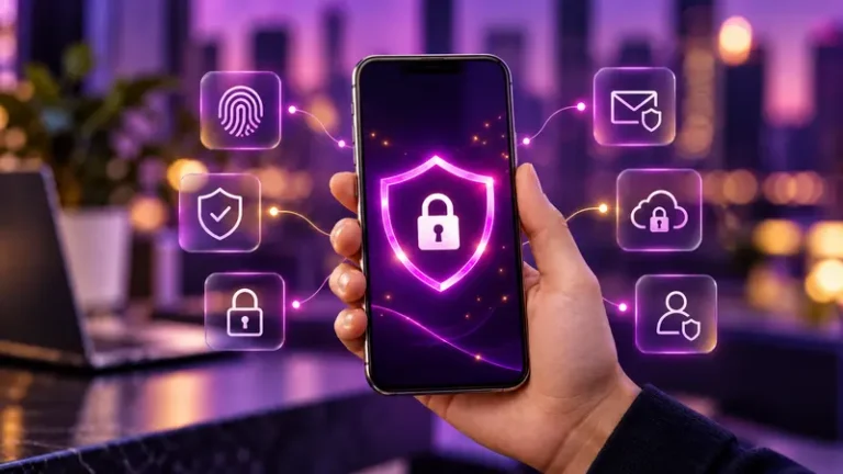 EastWest digital banking security promotional key visual