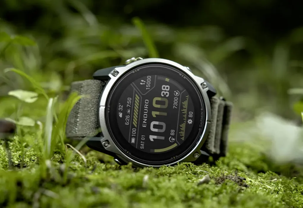 Garmin Enduro 4 smartwatch promotional key visual