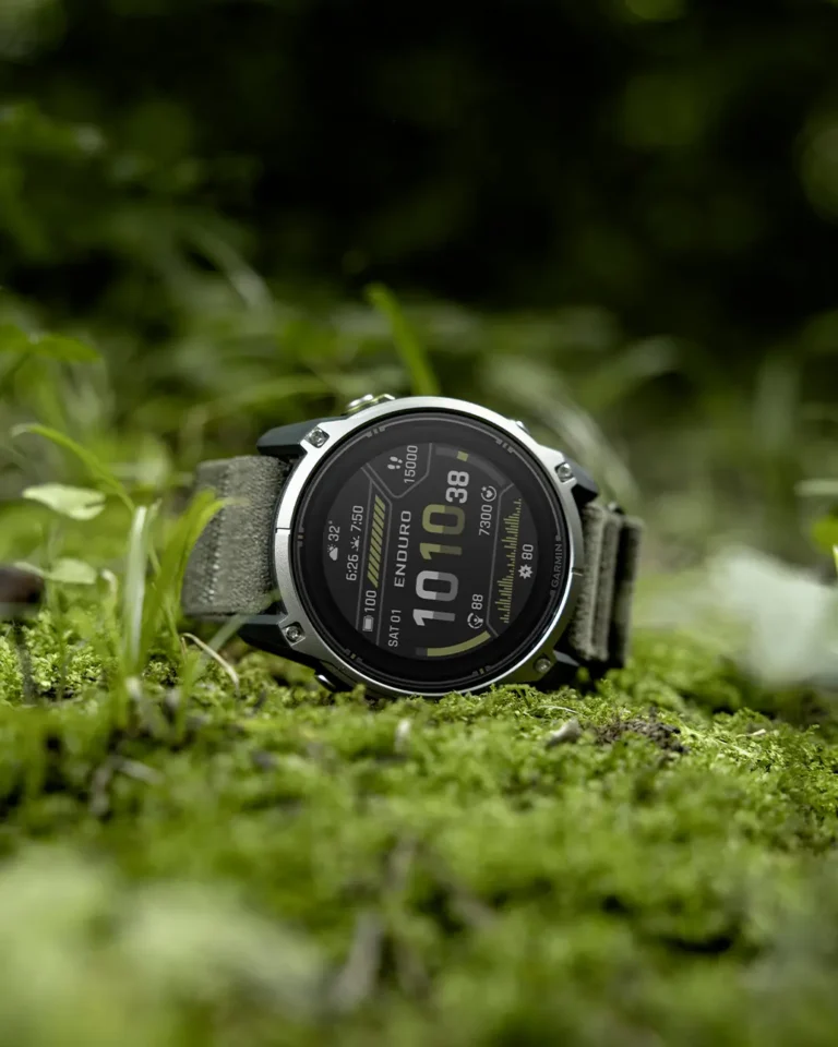 Garmin Enduro 4 smartwatch promotional key visual