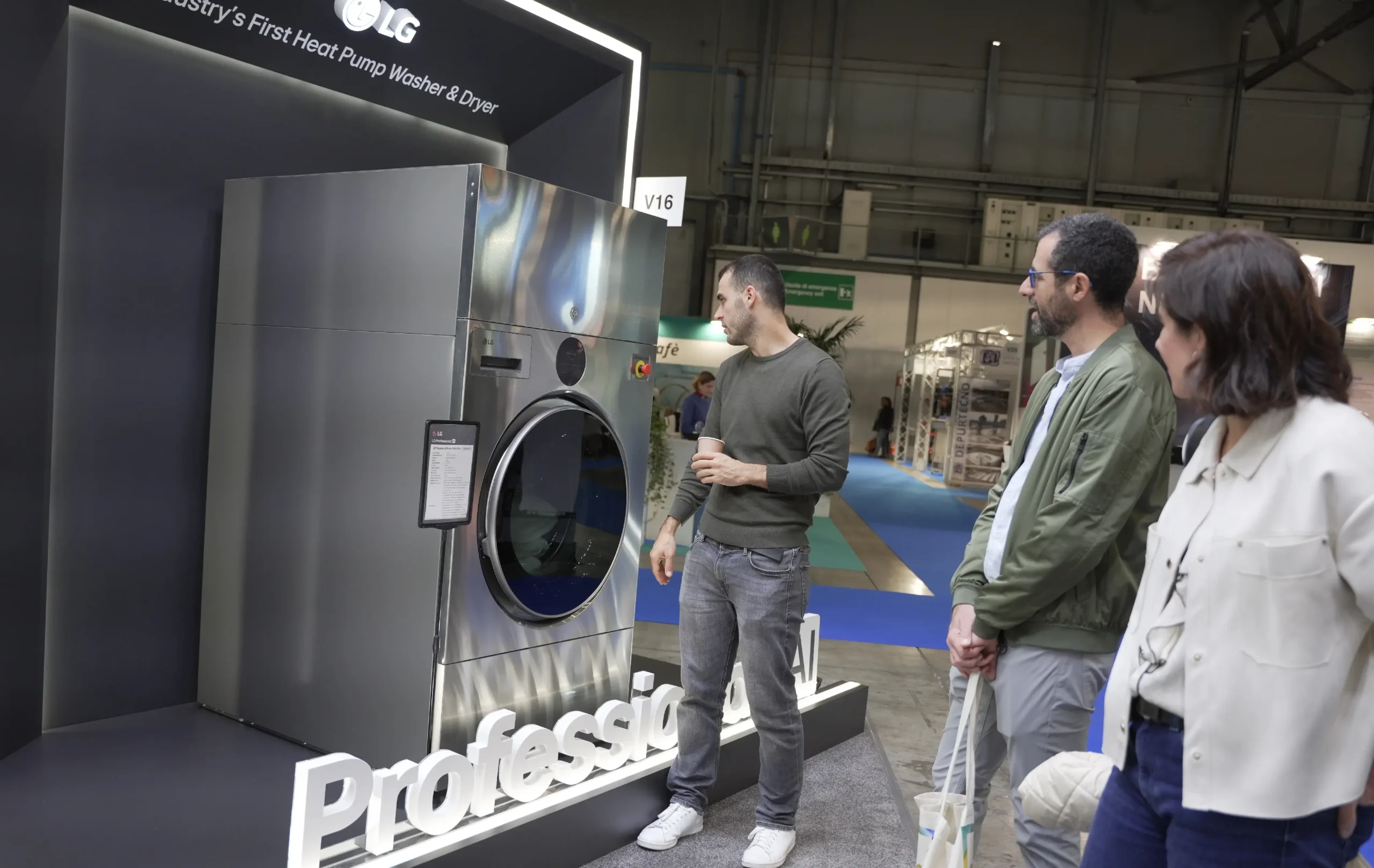 LG commercial laundry expansion promotional key visual