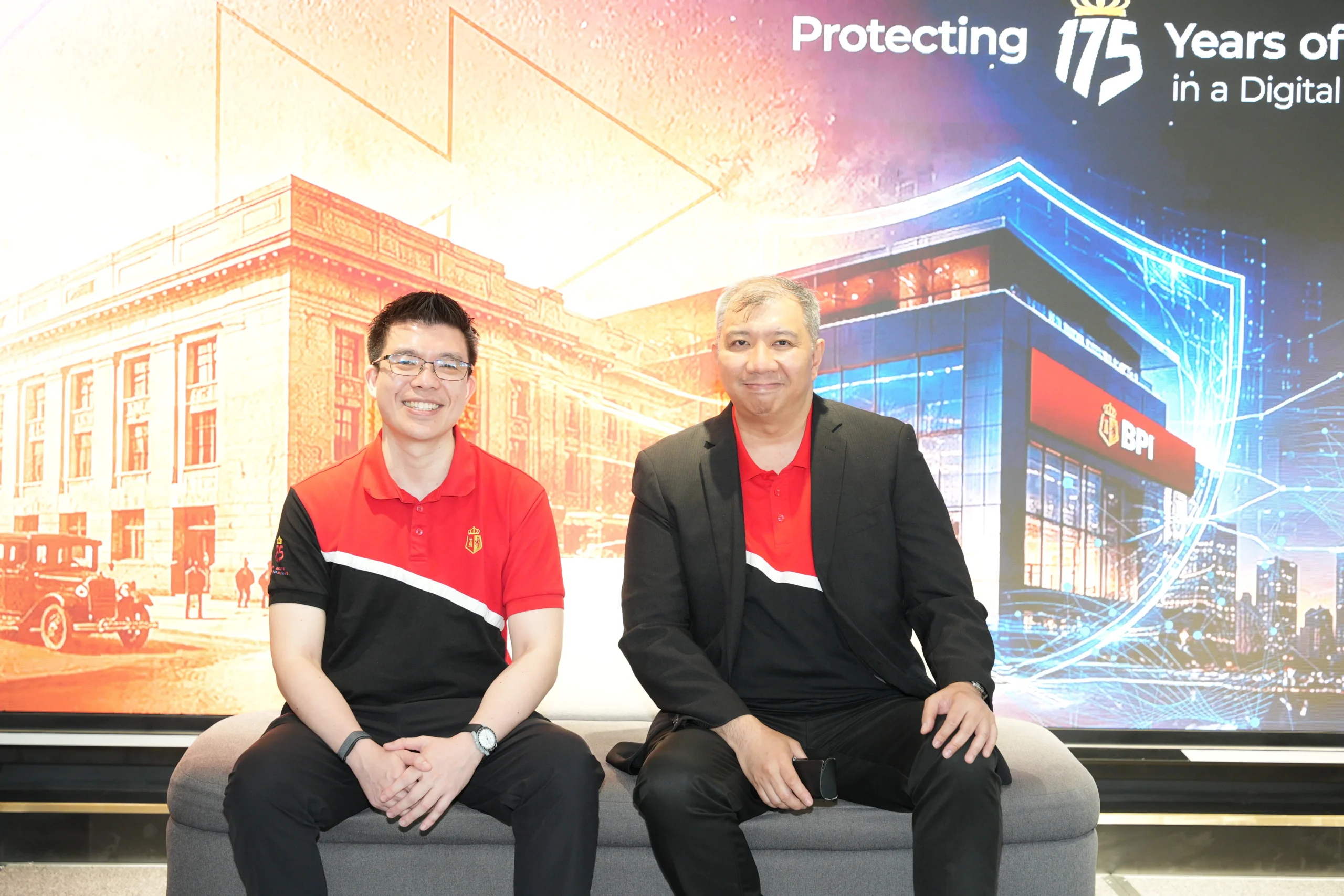 BPI digital banking security promotional key visual