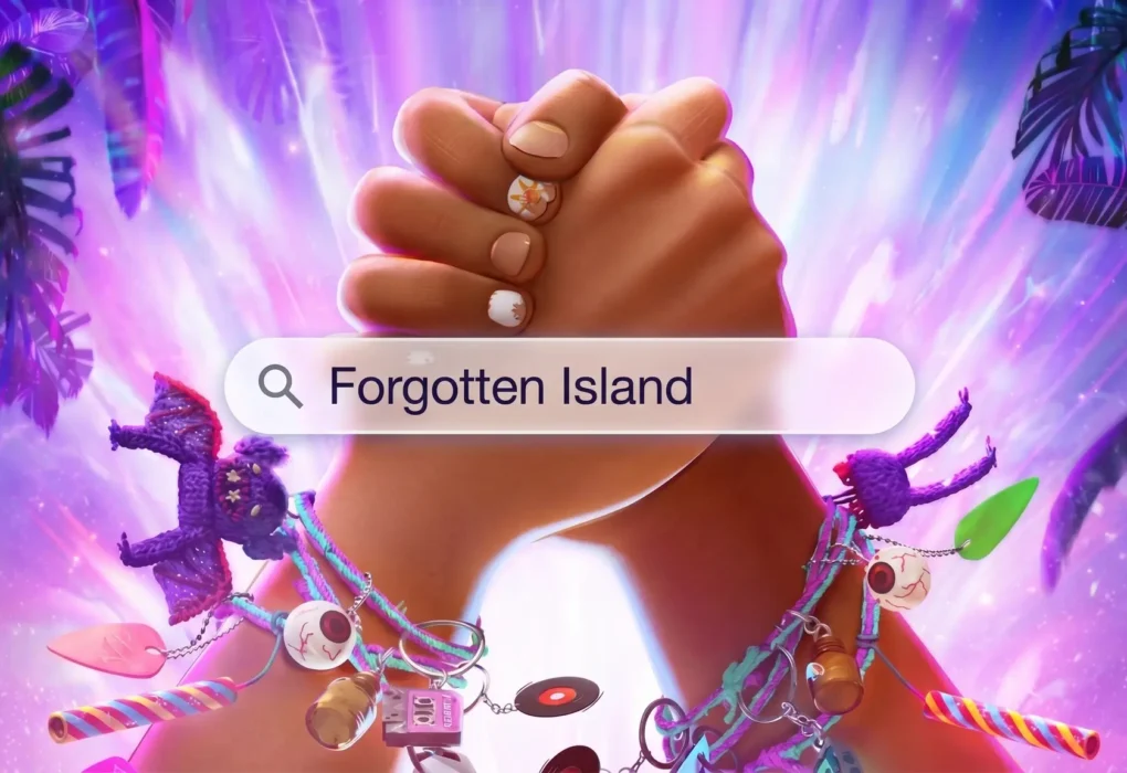 The Forgotten Island search promotional key visual