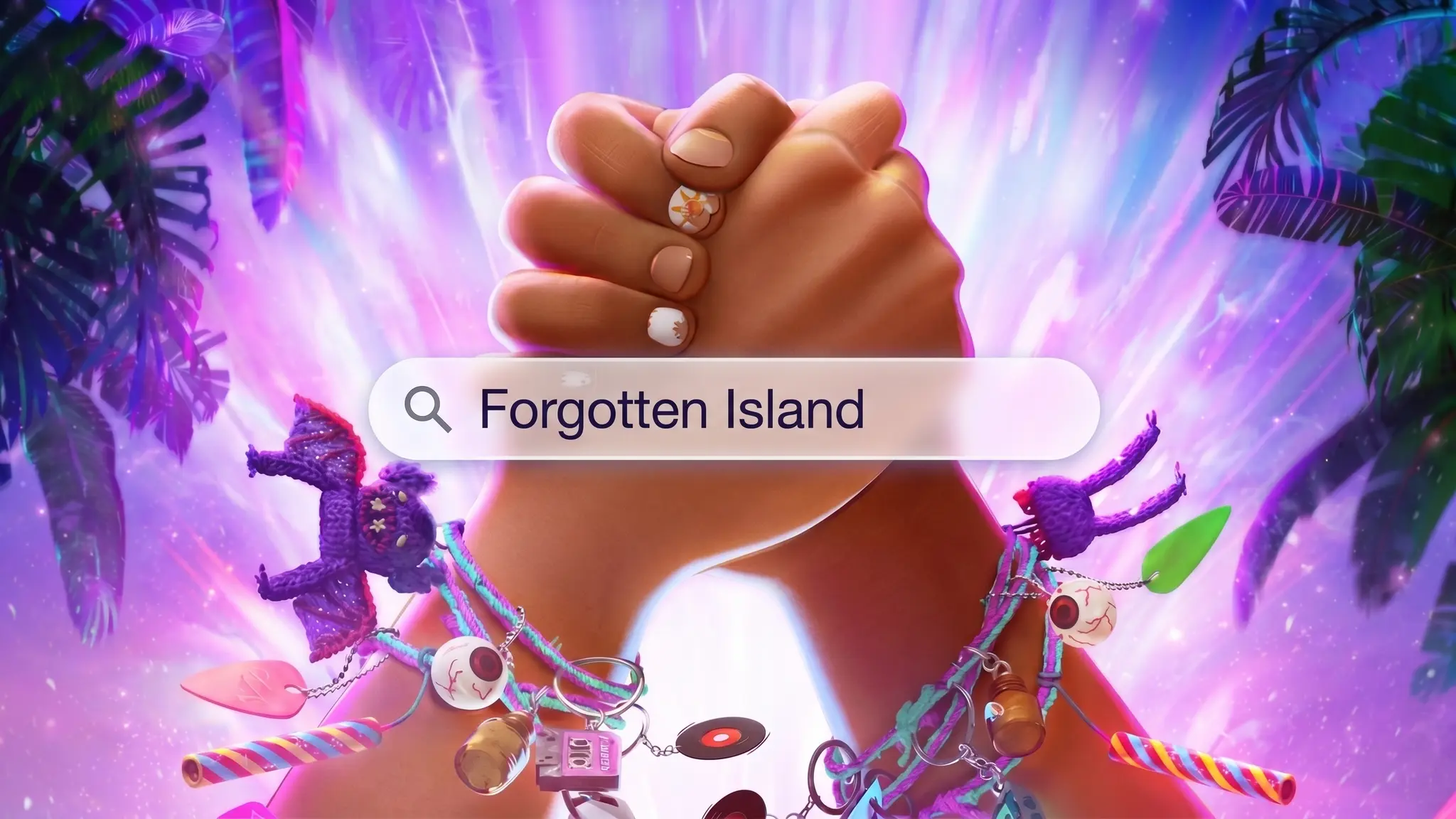 The Forgotten Island search promotional key visual