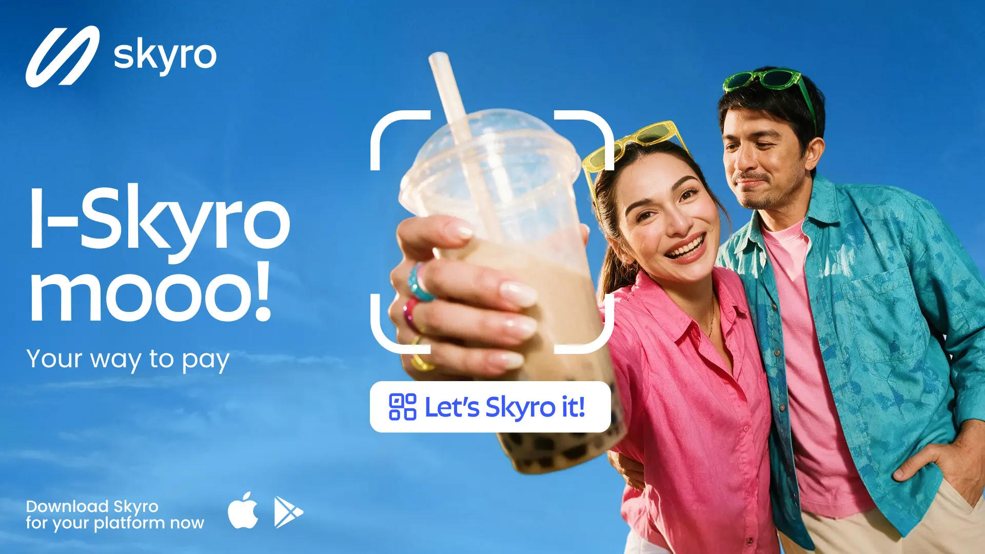 Skyro everyday financing campaign promotional key visual