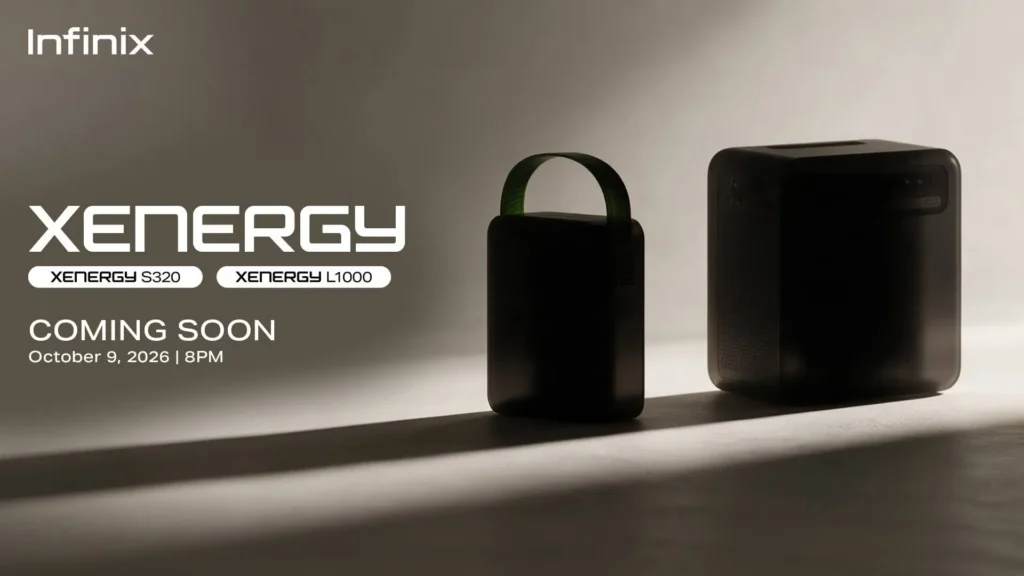 Infinix XEnergy power solutions promotional key visual