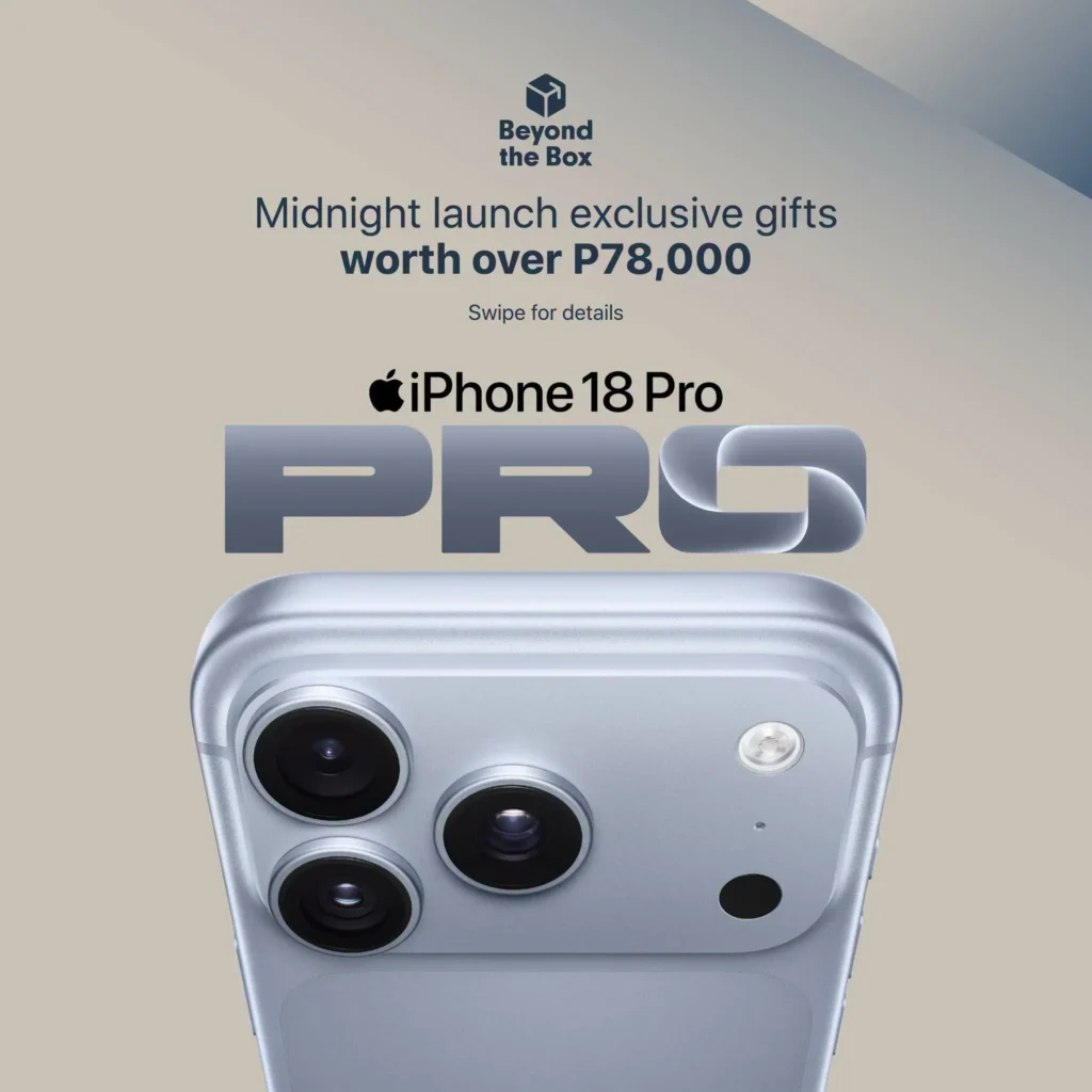 iPhone 18 Pro launch promotional key visual