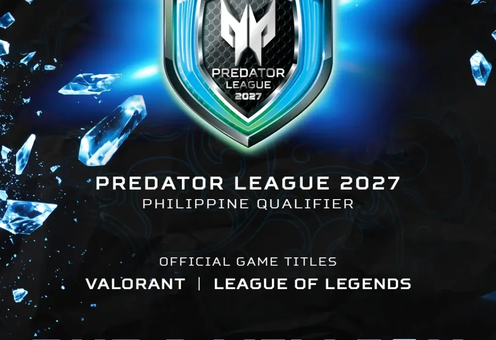 Predator League 2027 qualifiers promotional key visual