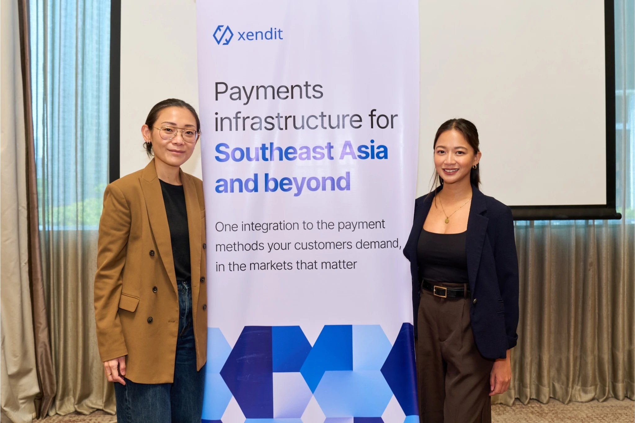 Xendit representatives at the Philippine payments report media briefing