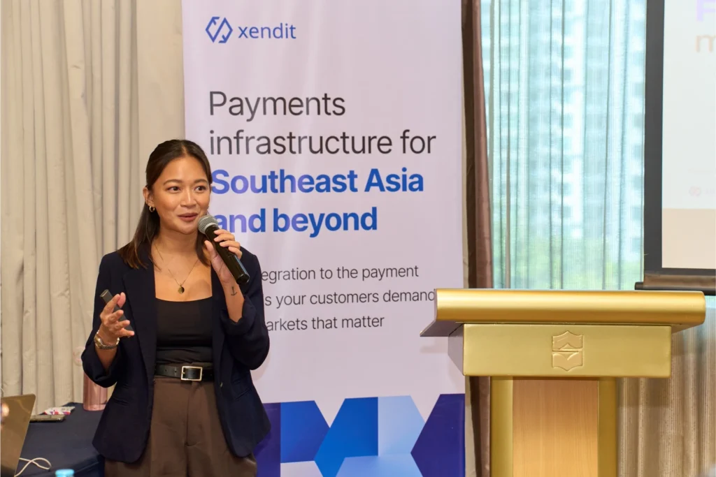 Ina Gatan at Xendit’s Philippine payments report briefing