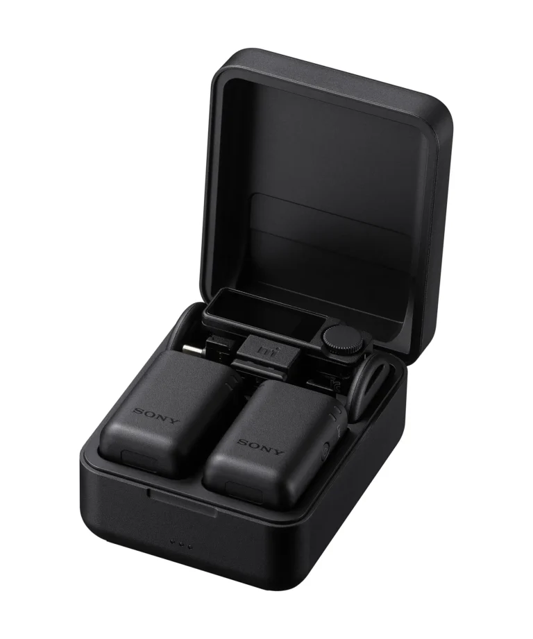 Sony ECM-W5 wireless microphone promotional key visual