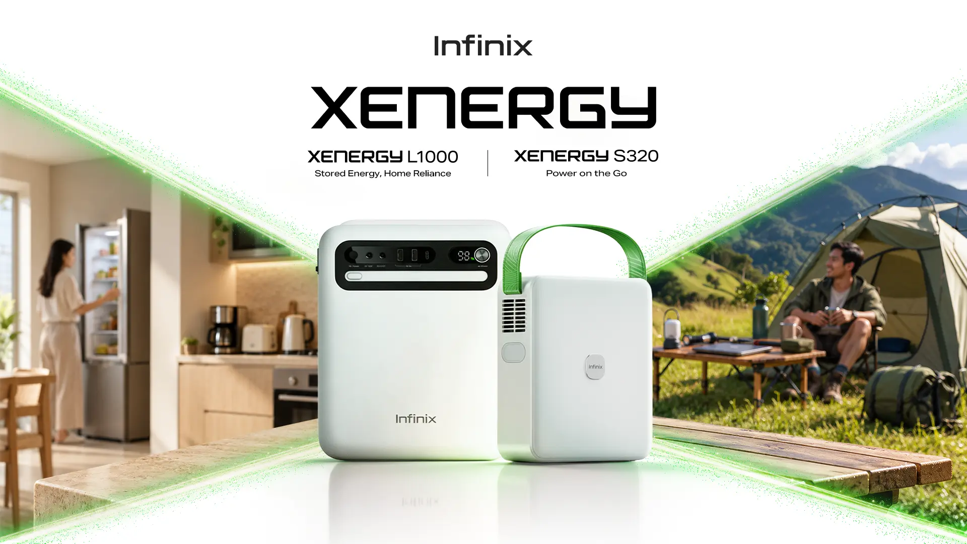 Infinix XEnergy portable power promotional key visual