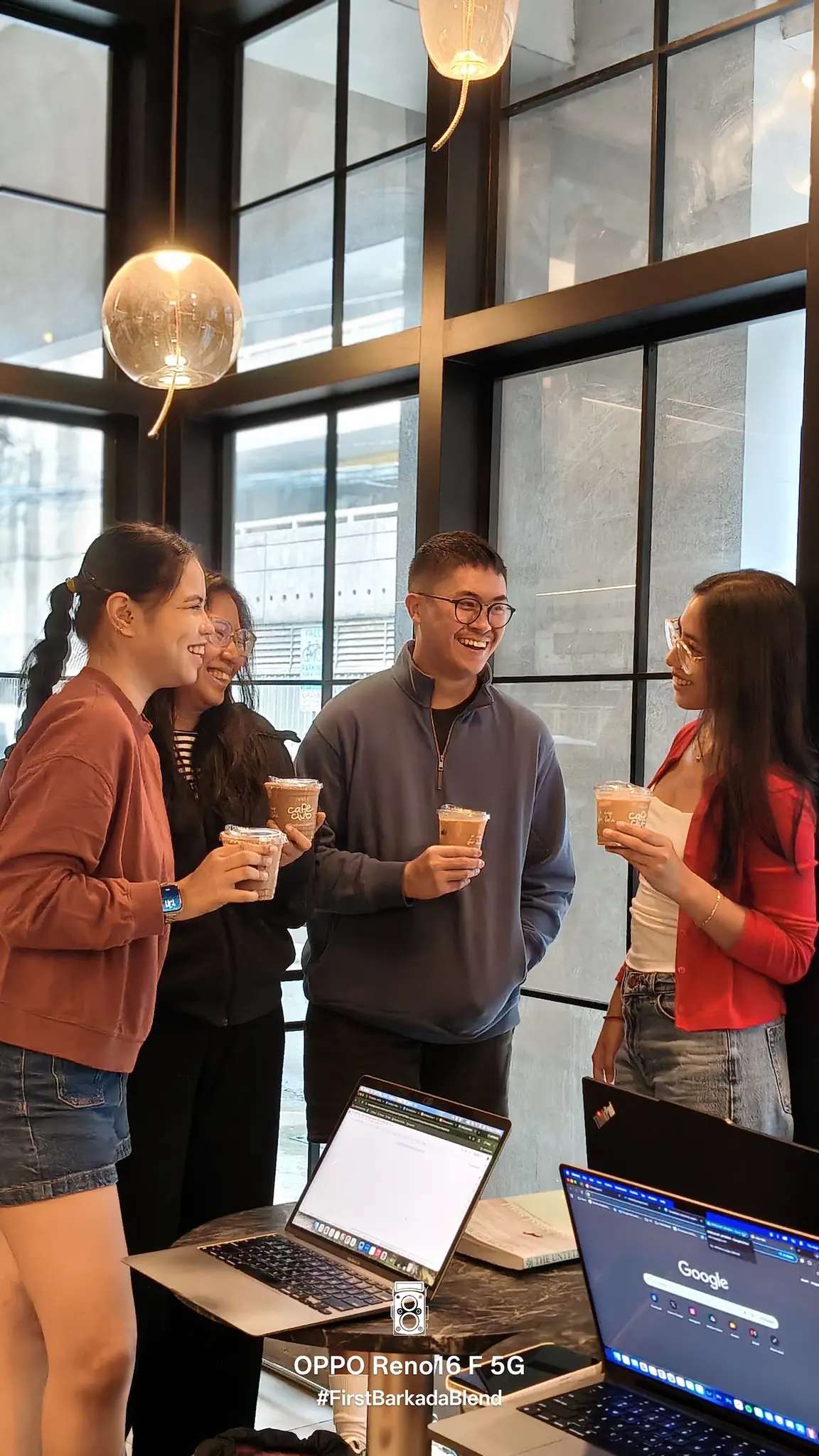 OPPO Reno16 Series 5G editorial image highlighting cup for lola 3