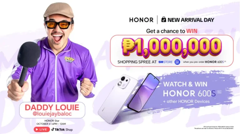 HONOR 600S TikTok livestream promotional key visual