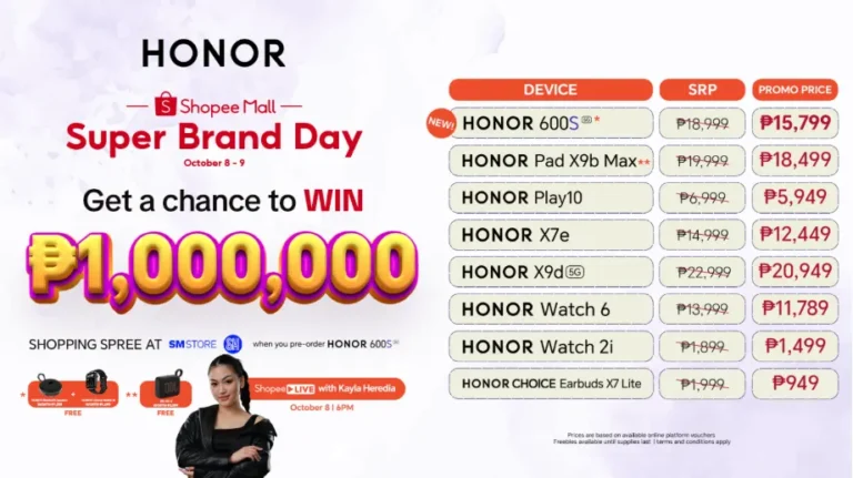 HONOR 600S 5G deal promotional key visual
