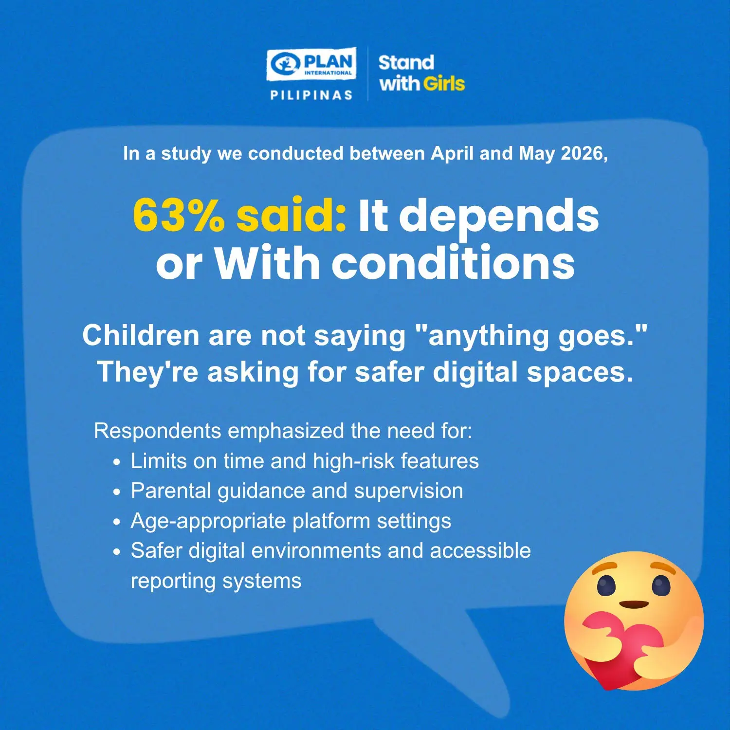 young Filipinos online safety editorial image highlighting PLAN Social Card 1