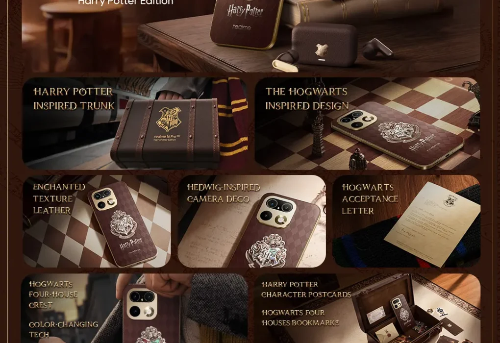 Harry Potter Edition phone promotional key visual
