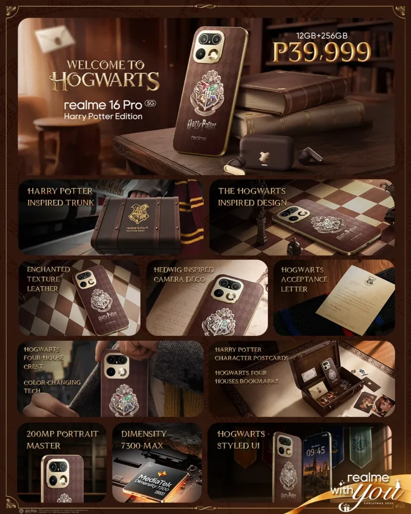 Harry Potter Edition phone promotional key visual