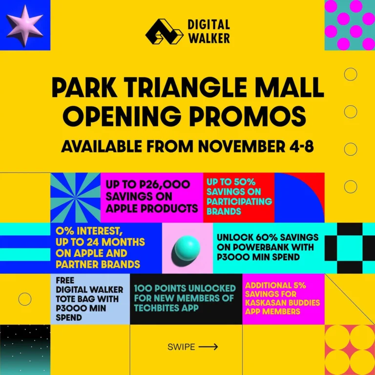 Park Triangle opening deals promotional key visual