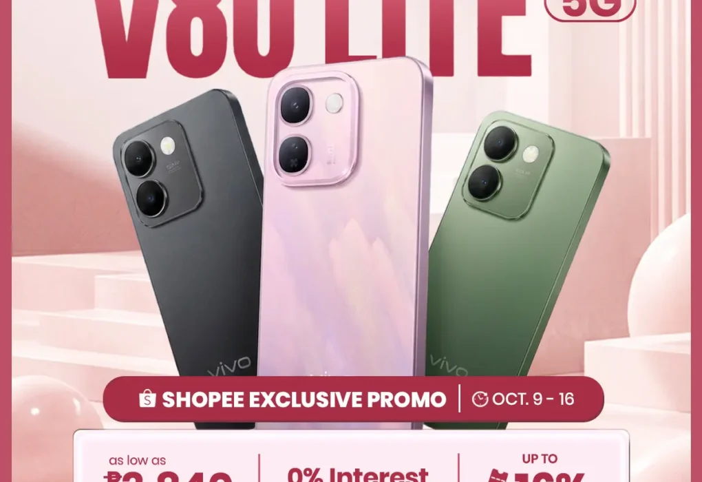 vivo V80 Lite Shopee promotional key visual